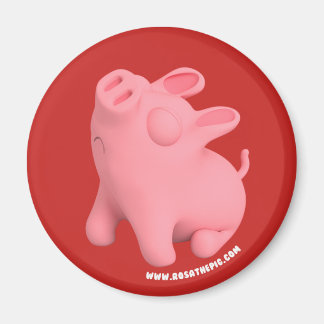 Rosa the Pig is Sno Magnet