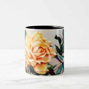 Rosa Two-Tone Coffee Mug