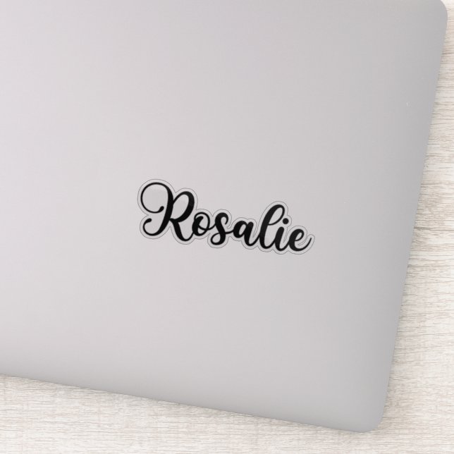 Rosalie Name - Handwritten Calligraphy (Detail)