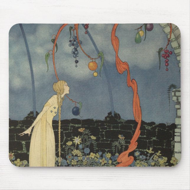 Rosalie saw before her eyes a marvellous tree mouse pad (Front)