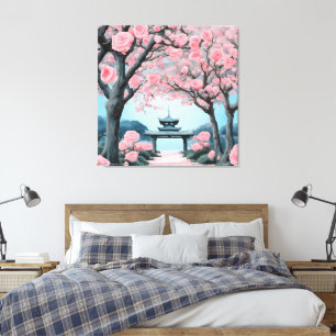 Rosan AI art Canvas Print