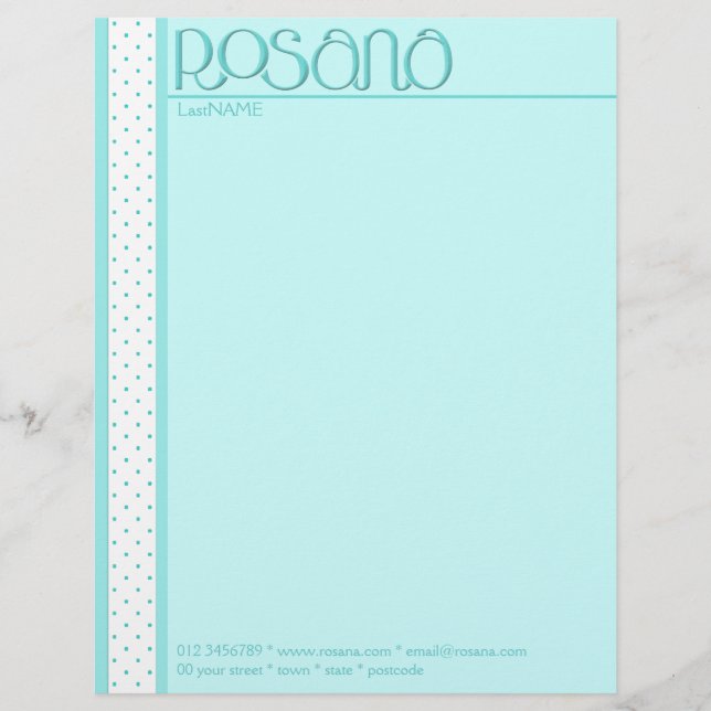 Rosana blue Letterhead (Front)
