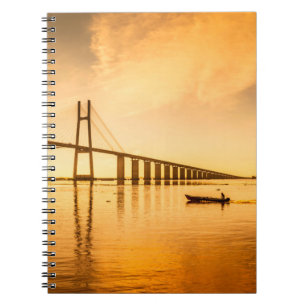 Rosario Victoria Bridge Spiral Notebook
