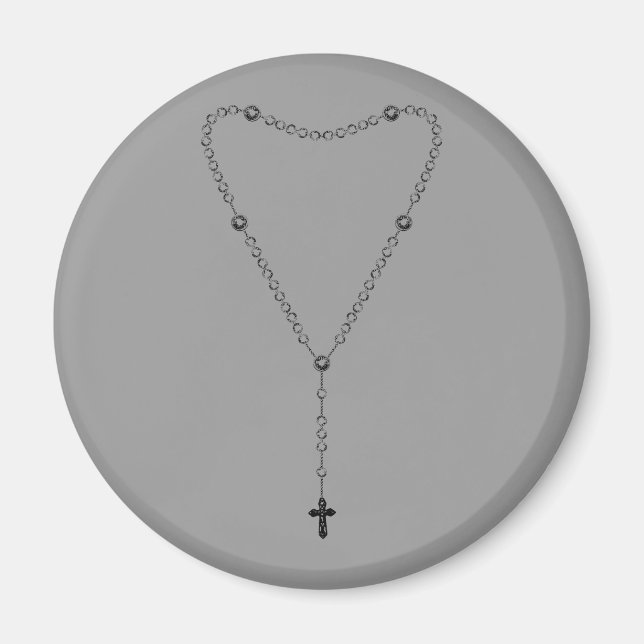 Rosary Beads Magnet (Front)