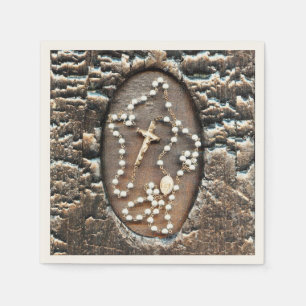 Rosary Napkin