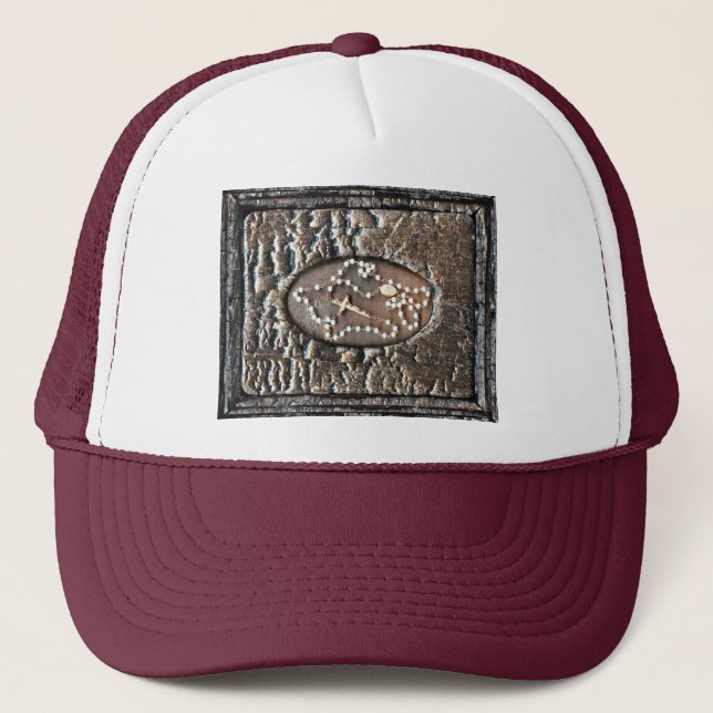 Rosary Trucker Hat (Front)