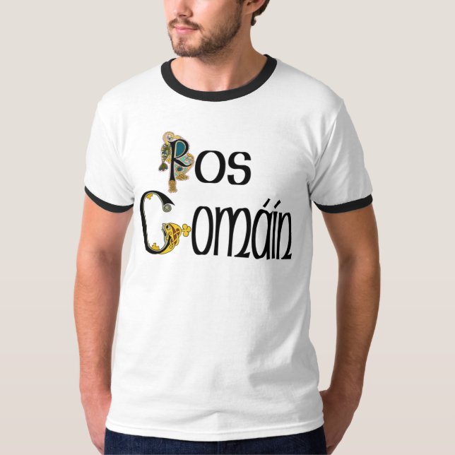 Roscommon (Gaelic) T-Shirt (Front)