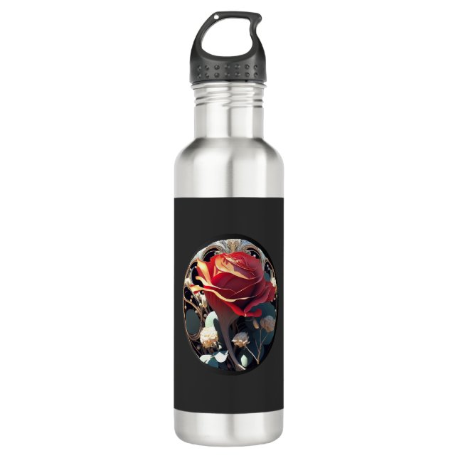 ROSE #1 710 ML WATER BOTTLE (Front)