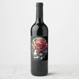 ROSE #1 WINE LABEL
