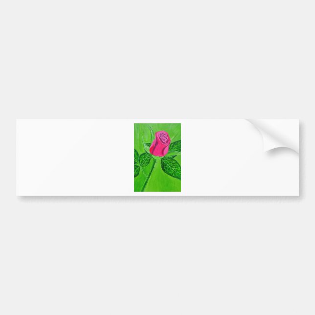 Rose 1a bumper sticker (Front)