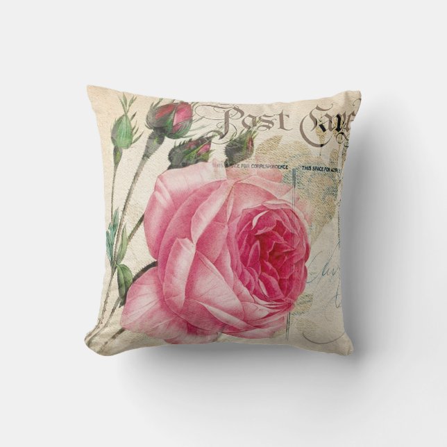 Rose (2) Pillow 20" x 20" (Front)