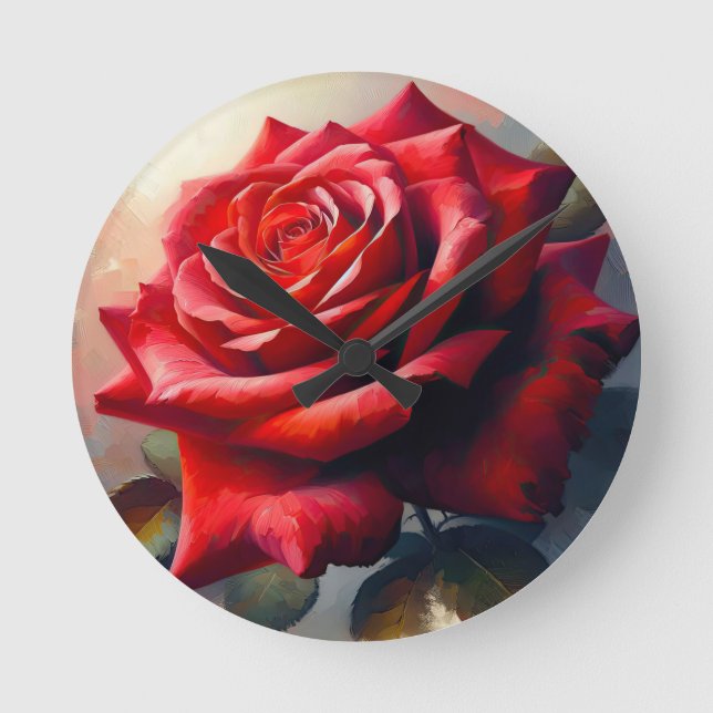 Rose 2 round clock (Front)