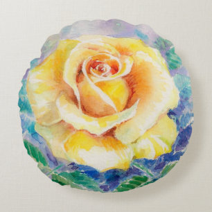 Rose 2 round cushion
