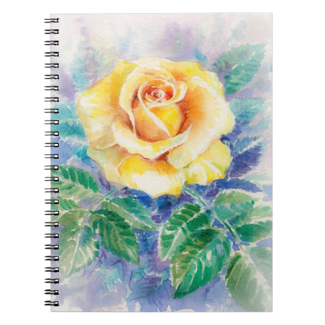 Rose 2 spiral notebook (Front)