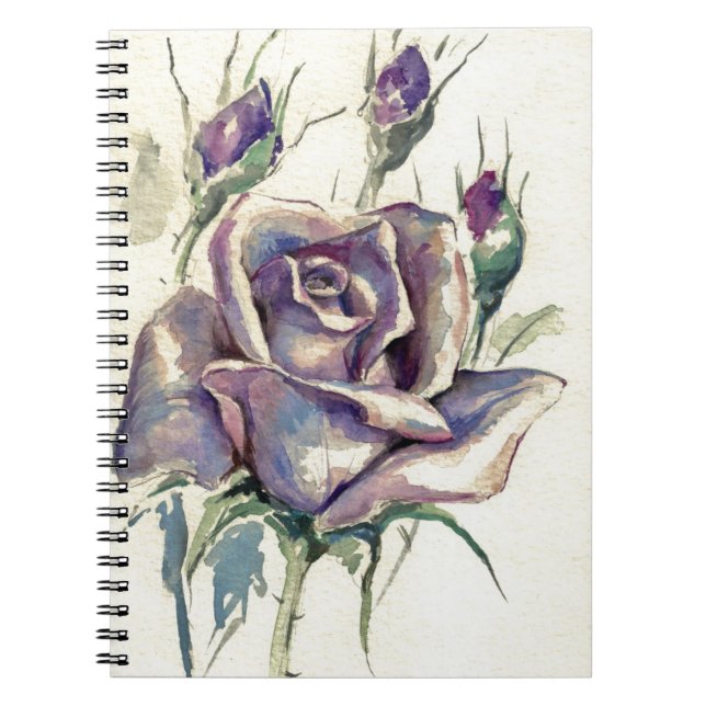 Rose 3 spiral notebook (Front)