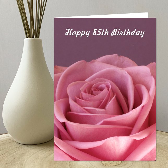 Rose 85th Birthday Card (Creator Uploaded)