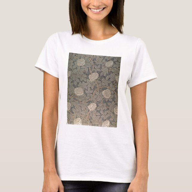'Rose-90' wallpaper design T-Shirt (Front)