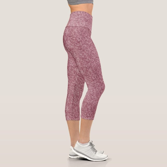 Rose Abstract Capris (Right)