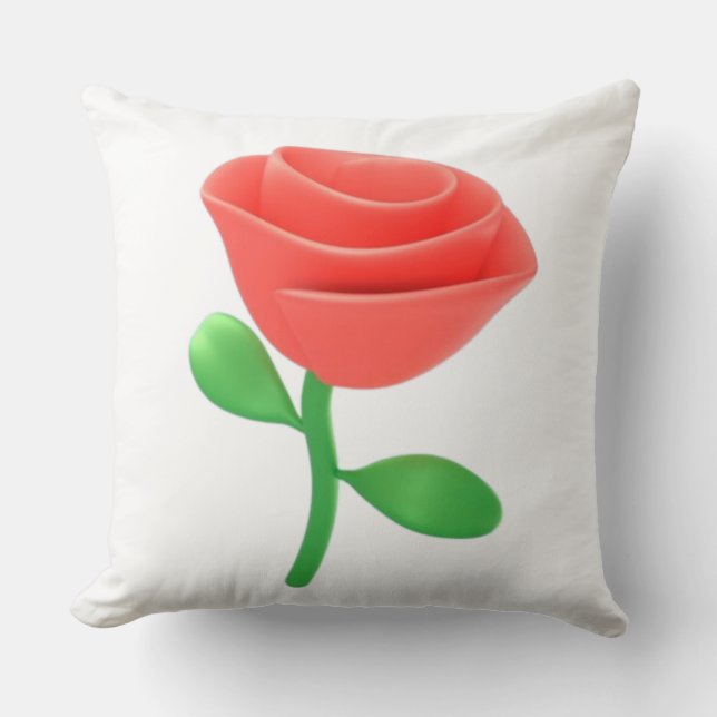 Rose AI image Cushion (Front)