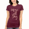 Rosé All Day Modern Rose Gold Script Women's