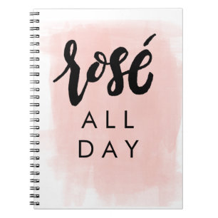 Rosé All Day Notebook