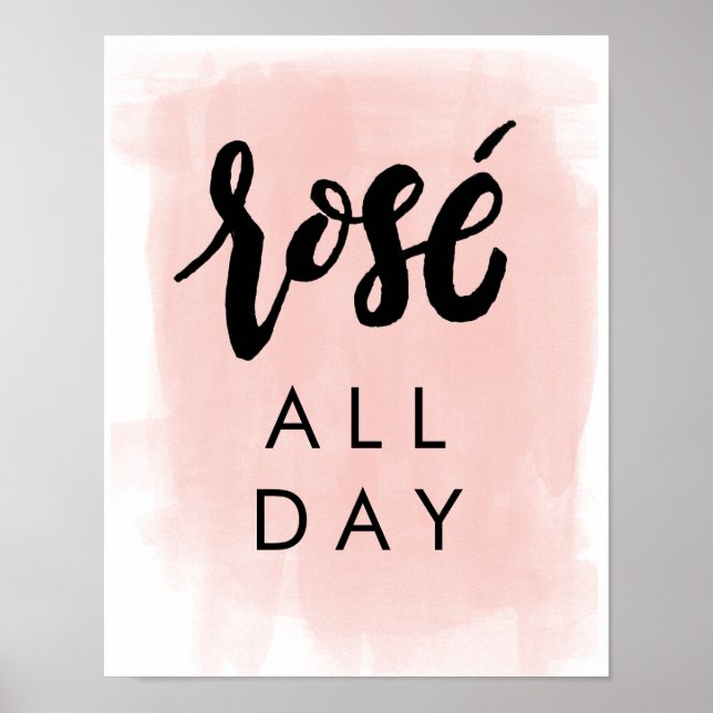Rosé All Day Poster (Front)