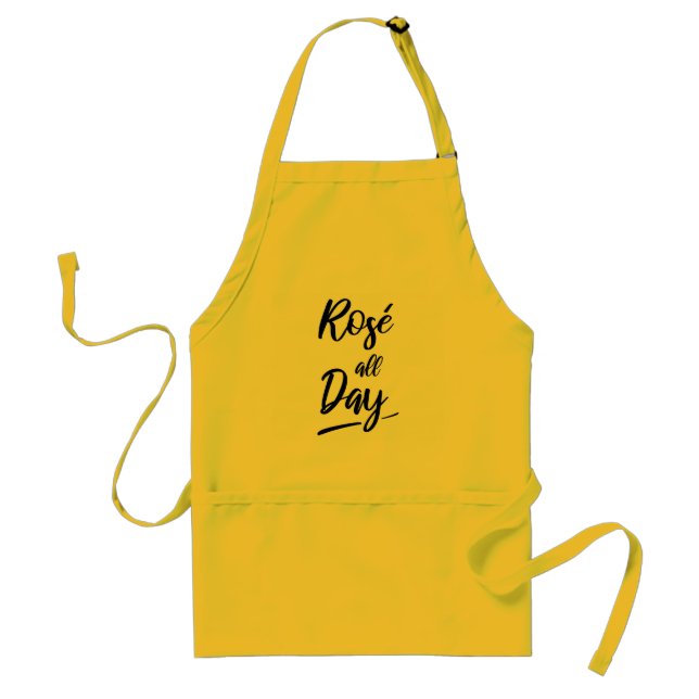 Rosé all day standard apron (Front)