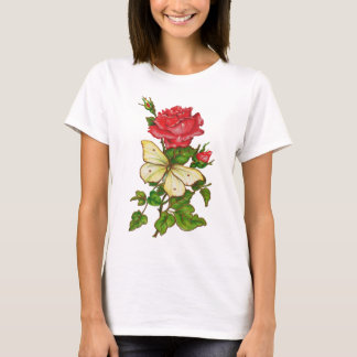 Rose and Butterfly Shirt