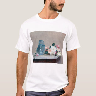 Rose and Glass Jug, Henri Fantin-Latour T-Shirt