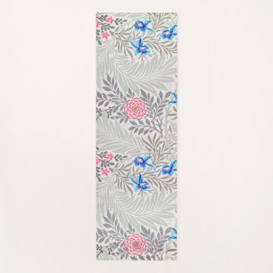 Rose and Larkspur, William Morris Yoga Mat