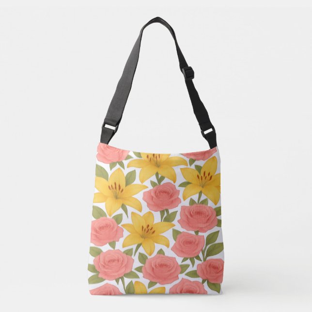 Rose and Lilly Tote (Front)