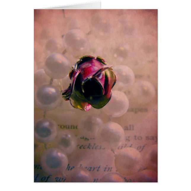 Rose and Pearls Still Life (Front)