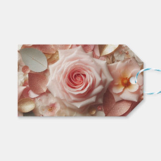 Rose and Petals Gift Tags