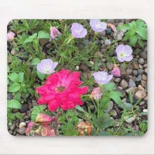 Rose and Primrose Mouse pad