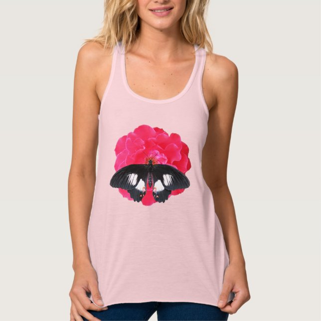Rose and Swallowtail Singlet (Front)