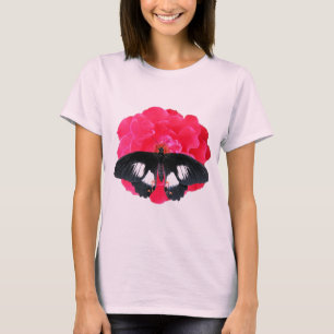 Rose and Swallowtail T-Shirt