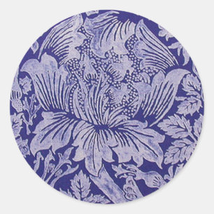 Rose and Thistle by William Morris Sticker