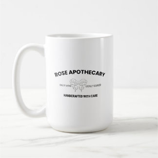 Rose Apothecary, Locally Sourced, One of a Kind Coffee Mug