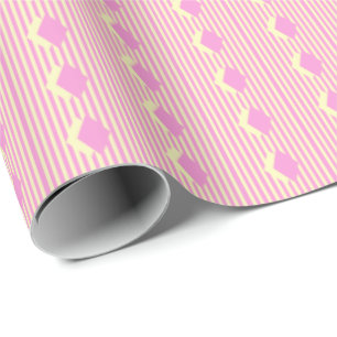 Rose Avenue Diamond Wrapping Paper