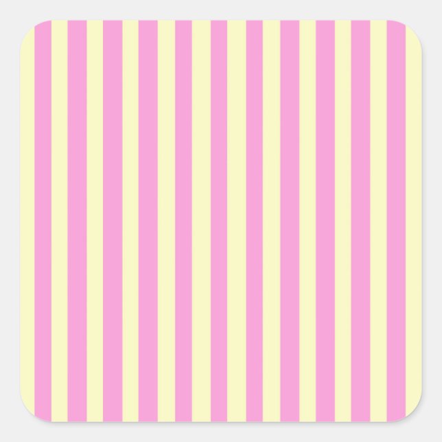 Rose Avenue Square Sticker (Front)