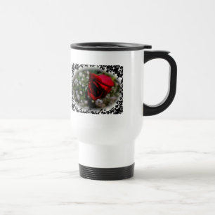 Rose & Baby's Breath Travel Mug