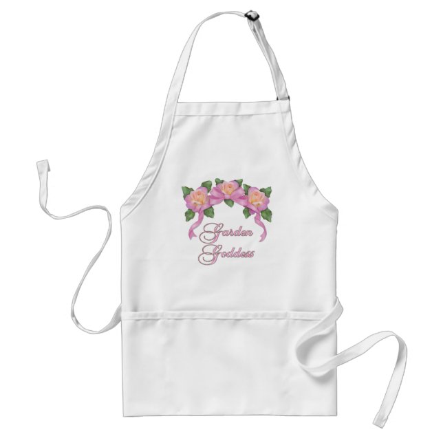 Rose Banner Garden Goddess Standard Apron (Front)