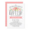 Rose Banner | Girl Baptism Invitation