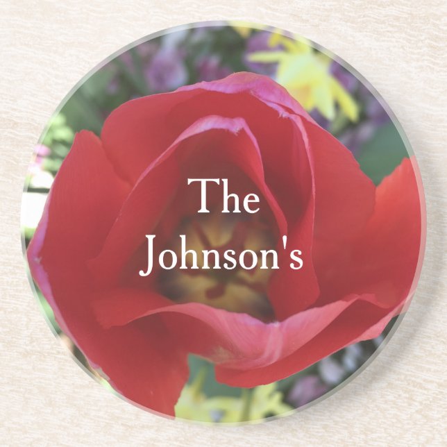 Rose Beauty Coaster (Front)