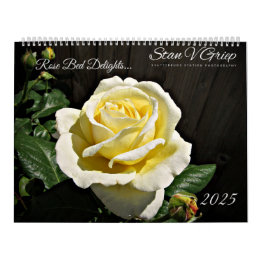 Rose Bed Delights - 2025 Wall Calendar By Stan