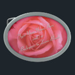 Rose Belt Buckle Personalise Red Rose Belt Buckle<br><div class="desc">Rose Belt Buckles Personalised Pink Roses Buckles Wedding Gifts Romantic Pink Roses Your Name Here Gifts, Accessories & Stylish Pink Flowers Belt Buckles Customisable Wedding Keepsakes Rose Gifts for Men Women Boys Girls Rose Gifts for Home & Office Weddings Anniversary Memorial Original Personalised Rose Belt Buckles, Keepsakes, Mementos, and Gardeners...</div>
