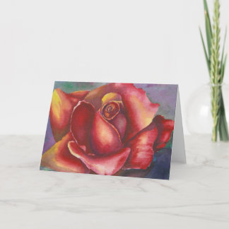 Rose (Blank inside) Card