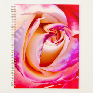 Rose Bloom Spiral Planner