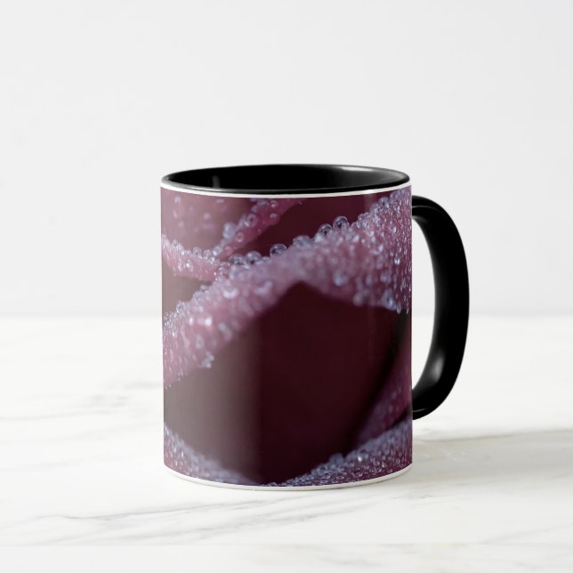 Rose Blossom Bloom Mug - Elegant & Stylish (Front Right)