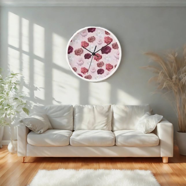 Rose Blossom -Timeless Romance for Valentine's Day Clock (Creator Uploaded)